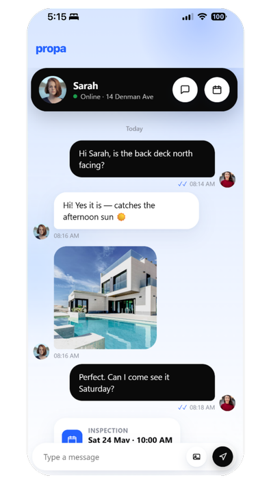 Messages inbox
