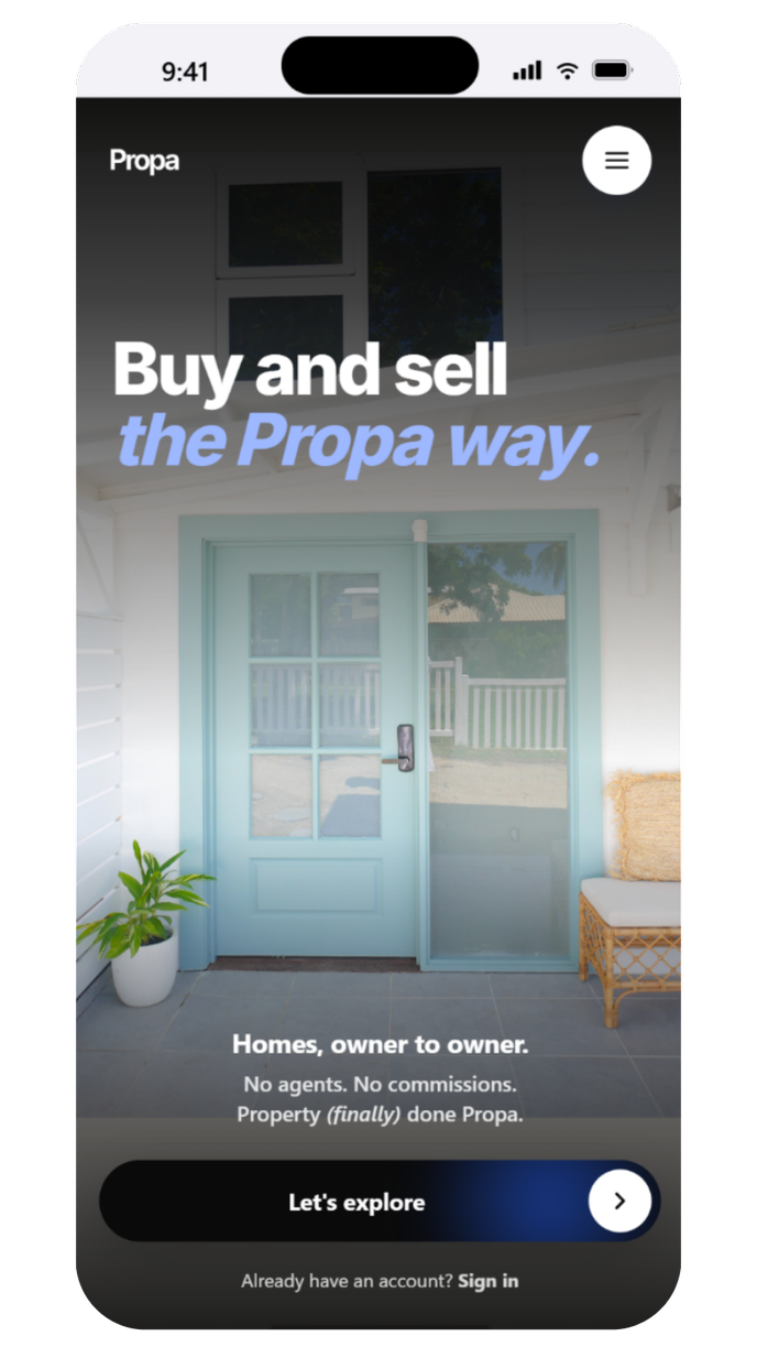 Propa splash screen